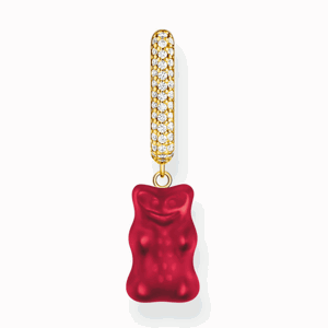 THOMAS SABO x HARIBO kusová náušnica Red goldbear CR727-414-10