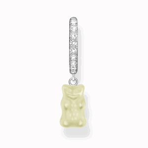 THOMAS SABO x HARIBO kusová náušnica White goldbear CR726-052-14