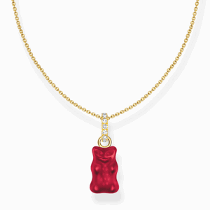 THOMAS SABO x HARIBO náhrdelník Red goldbear KE2209-414-10