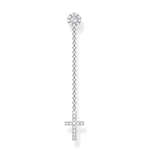 THOMAS SABO kusová náušnica Cross silver H2239-051-14