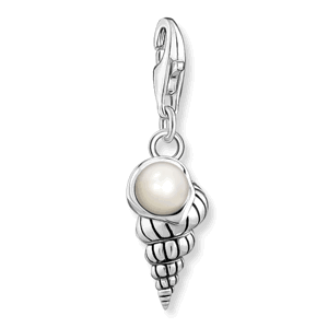 THOMAS SABO strieborný prívesok charm Shell with pearl silver 1891-082-14