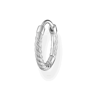 THOMAS SABO kusová náušnica Rope silver CR694-001-21