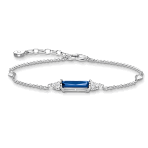 THOMAS SABO elegantný náramok Blue stone A2018-166-1