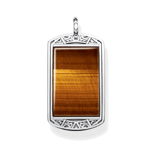 THOMAS SABO prívesok Dog tag tiger‘s eye PE838-826-2