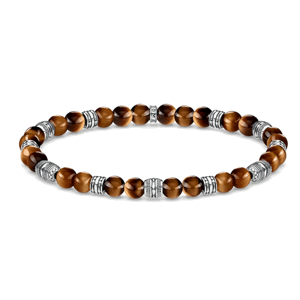 THOMAS SABO strieborný náramok Tiger‘s eye A1923-826-2