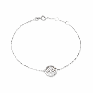 SOFIA zlatý náramok strom života AG8856-PULSERA-14KWG2