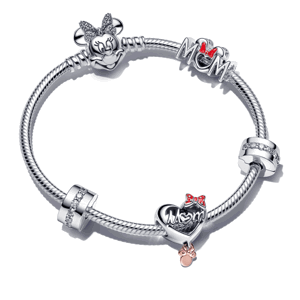 PANDORA Disney náramok Mama 597770CZ+799363C01+781142C01+2x791972CZ