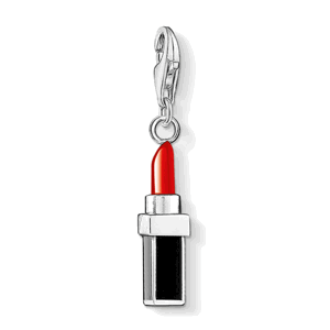 THOMAS SABO strieborný prívesok charm Red lipstick silver 0298-007-10