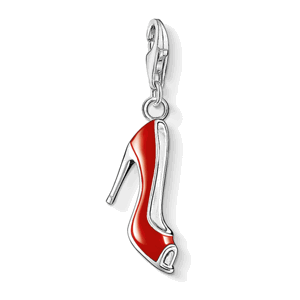 THOMAS SABO strieborný prívesok charm Red pumps silver 0301-007-10