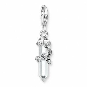 THOMAS SABO strieborný prívesok charm Milky quartz silver 1908-690-14