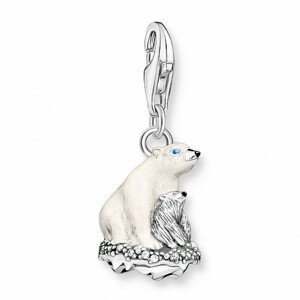 THOMAS SABO strieborný prívesok charm Ice bears 1911-691-7