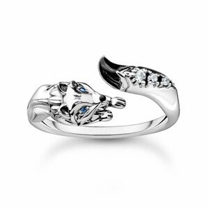 THOMAS SABO prsteň Fox with white stones TR2417-691-7