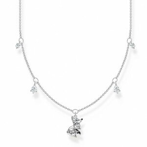 THOMAS SABO náhrdelník Fox with white stones KE2174-644-7-L45V