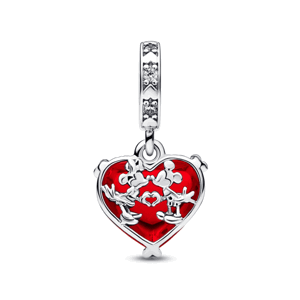 PANDORA Disney korálka Mickey & Minnie Mouse murano 792522C01