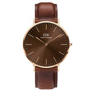 DANIEL WELLINGTON pánske hodinky St Mawes Amber DW00100627