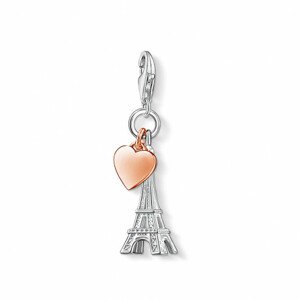 THOMAS SABO strieborný prívesok charm Eiffelovka 0904-415-12