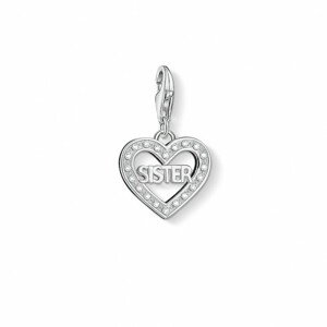 THOMAS SABO strieborný prívesok charm Sister 1266-051-14