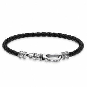 THOMAS SABO strieborný kožený náramok Leather strap Lobster clasp A1931-682-11