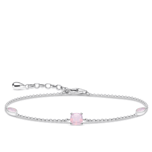 THOMAS SABO náramok Shimmering pink opal colour effect A1936-699-7-L19v