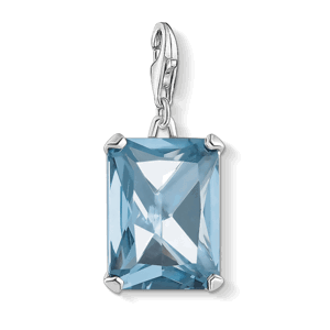 THOMAS SABO strieborný prívesok charm Large blue stone 1846-009-1