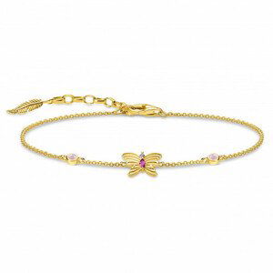 THOMAS SABO náramok Butterfly gold A1937-488-7