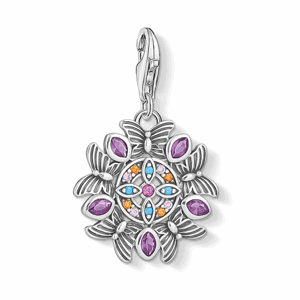 THOMAS SABO strieborný prívesok charm Amulet kaleidoscope silver 1827-477-7