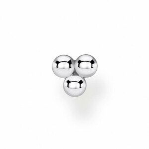 THOMAS SABO kusová náušnica Dots silver H2140-001-21