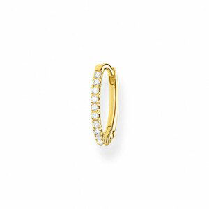 THOMAS SABO kusová náušnica Stones gold CR657-414-14