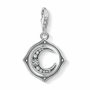 THOMAS SABO strieborný prívesok charm Moon silver 1854-051-14