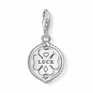 THOMAS SABO strieborný prívesok charm Cloverleaf 1860-637-21