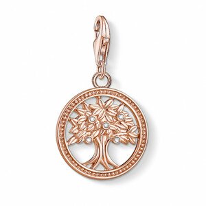 THOMAS SABO strieborný prívesok charm Tree of life rose gold 1861-416-14