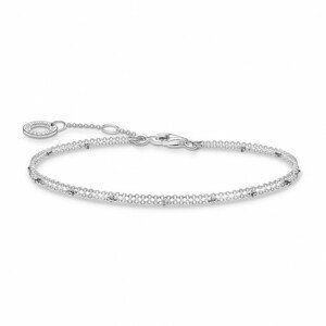 THOMAS SABO strieborný náramok Double strand silver A1997-001-21-L19v