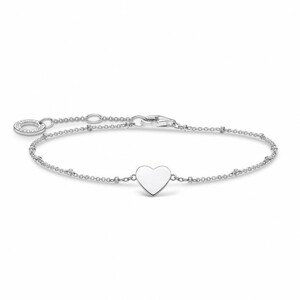 THOMAS SABO strieborný náramok Heart with dots silver A1991-001-21-L19v