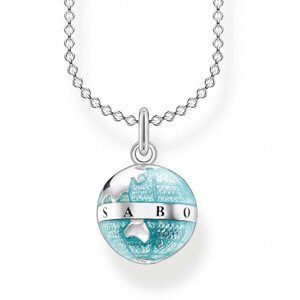 THOMAS SABO náhrdelník Globe KE2061-007-1-L45v