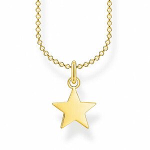 THOMAS SABO náhrdelník Star gold KE2053-413-39-L45v