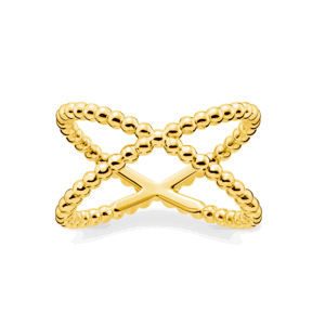 THOMAS SABO prsteň Ring dots gold TR2152-413-39