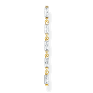 THOMAS SABO kusová náušnica White stone gold H2184-414-14