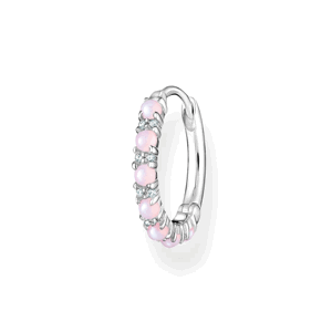 THOMAS SABO kusová náušnica Pink stones CR664-166-7