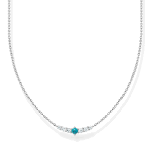 THOMAS SABO náhrdelník Turquoise stone KE2093-405-17-L42V