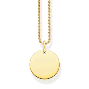 THOMAS SABO náhrdelník Disc gold KE2133-413-39