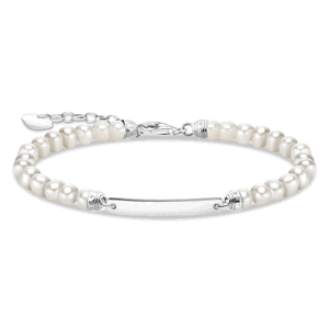 THOMAS SABO strieborný náramok Pearls silver A2042-082-14-L19V