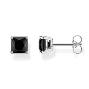 THOMAS SABO náušnice Black stone H2174-024-11