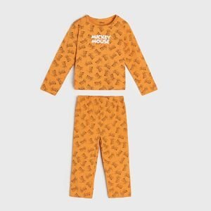 Sinsay - Pyžamo Mickey Mouse - Oranžová