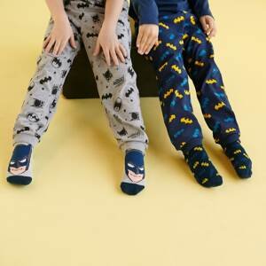 Sinsay - Súprava 2 párov ponožiek Batman - Svetlošedá