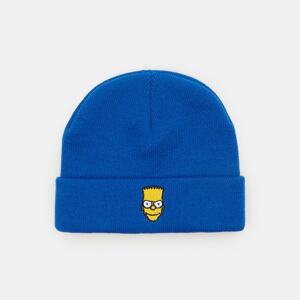 Sinsay - Čiapka beanie The Simpsons - Modrá