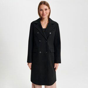 Sinsay - Dvojradový kabát - Čierna