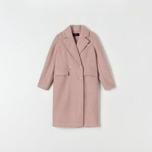 Sinsay - Dvojradový kabát - Ružová