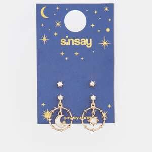 Sinsay - Súprava 2 párov náušníc - Zlatá