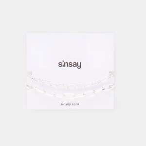Sinsay - Súprava 2 náramkov - Strieborná