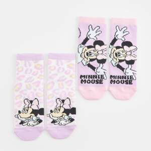 Sinsay - Súprava 2 párov ponožiek Minnie Mouse - Modrá